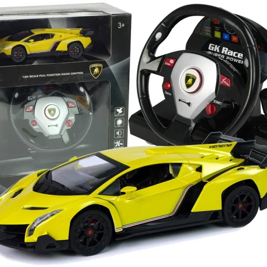Lamborghini Veneno Na Daljinsko 2.4g žuti 1:24 1
