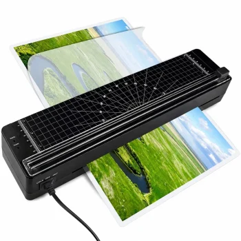 Laminator A3 S Ugrađenim Rezačem Crni 170 W 4