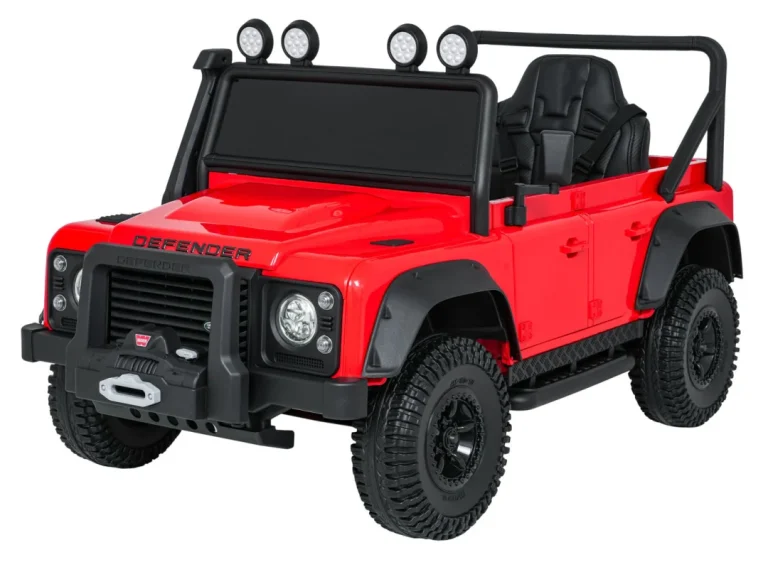 Land Rover Defender 110 Svx Na Akumulator, Crveni 1