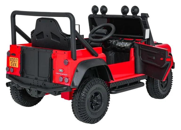 Land Rover Defender 110 Svx Na Akumulator, Crveni 10