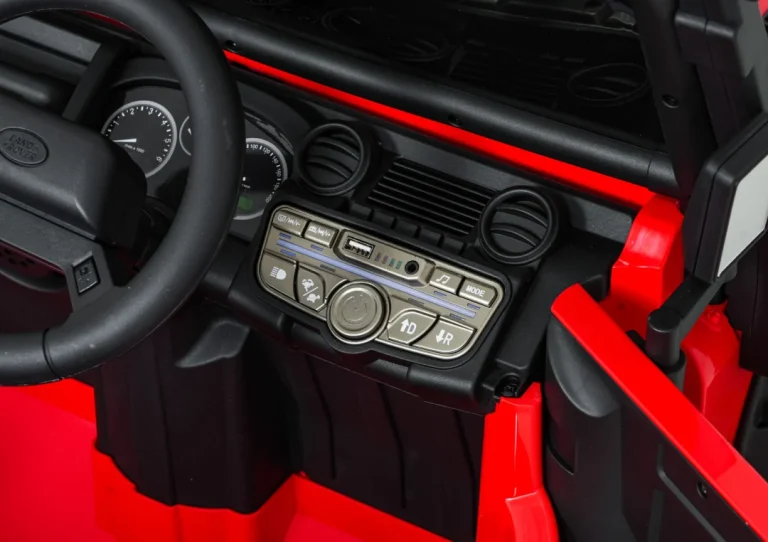 Land Rover Defender 110 Svx Na Akumulator, Crveni 16