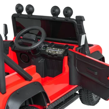 Land Rover Defender 110 Svx Na Akumulator, Crveni 20