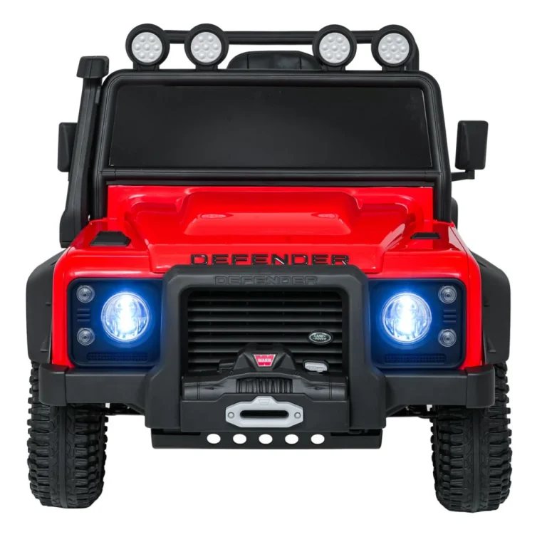 Land Rover Defender 110 Svx Na Akumulator, Crveni 4