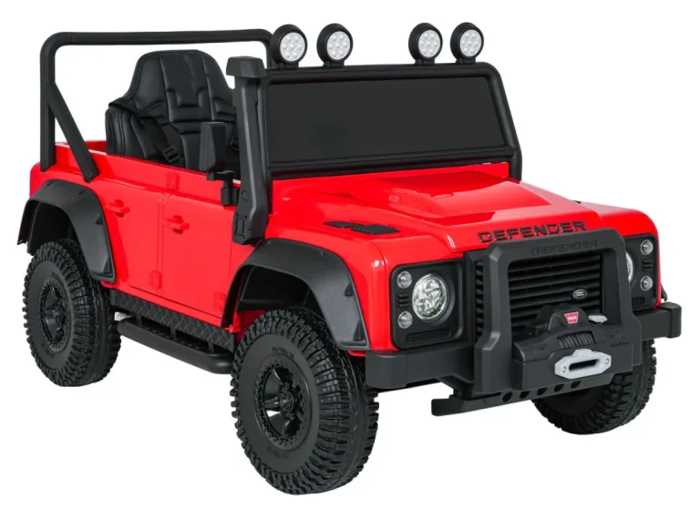 Land Rover Defender 110 Svx Na Akumulator, Crveni 5