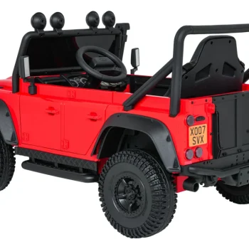 Land Rover Defender 110 Svx Na Akumulator, Crveni 8