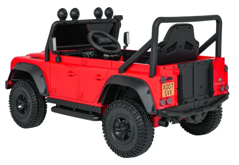 Land Rover Defender 110 Svx Na Akumulator, Crveni 8