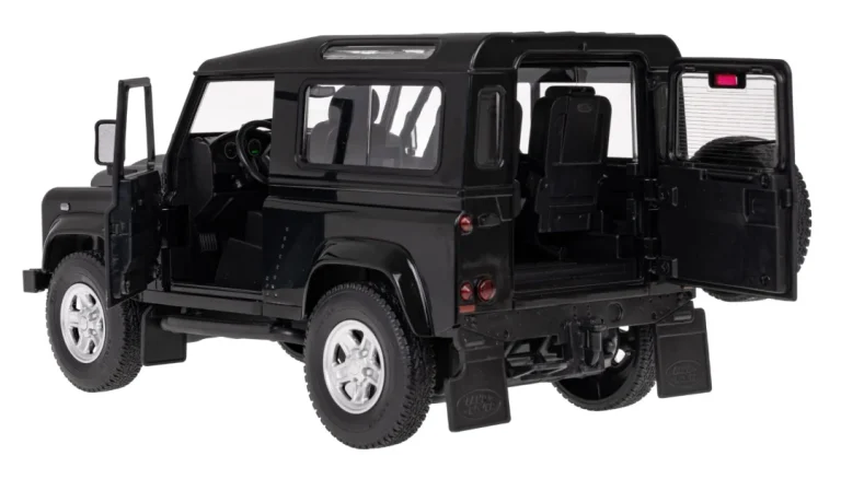 Land Rover Defender Crni Rastar Model 1:14 Automobil Na Daljinsko Upravljanje + 2,4 Ghz, Crna 3