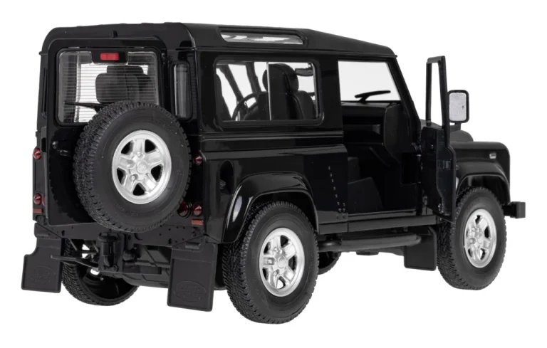 Land Rover Defender Crni Rastar Model 1:14 Automobil Na Daljinsko Upravljanje + 2,4 Ghz, Crna 4