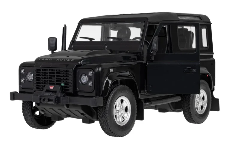 Land Rover Defender Crni Rastar Model 1:14 Automobil Na Daljinsko Upravljanje + 2,4 Ghz, Crna 5