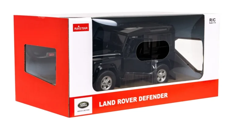 Land Rover Defender Crni Rastar Model 1:14 Automobil Na Daljinsko Upravljanje + 2,4 Ghz, Crna 7