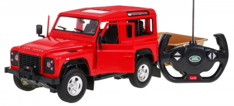 Land Rover Defender Crveni Rastar Model 1:14 Terenski Automobil Na Daljinsko Upravljanje, Crvena 2
