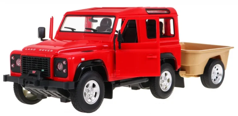 Land Rover Defender Crveni Rastar Model 1:14 Terenski Automobil Na Daljinsko Upravljanje, Crvena 3