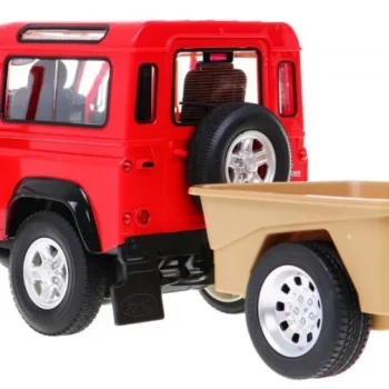 Land Rover Defender Crveni Rastar Model 1:14 Terenski Automobil Na Daljinsko Upravljanje, Crvena 4