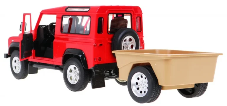 Land Rover Defender Crveni Rastar Model 1:14 Terenski Automobil Na Daljinsko Upravljanje, Crvena 4
