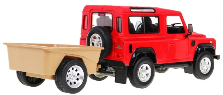Land Rover Defender Crveni Rastar Model 1:14 Terenski Automobil Na Daljinsko Upravljanje, Crvena 5