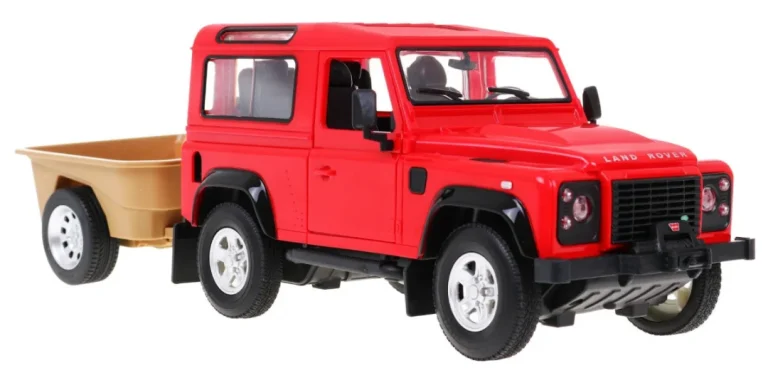 Land Rover Defender Crveni Rastar Model 1:14 Terenski Automobil Na Daljinsko Upravljanje, Crvena 6