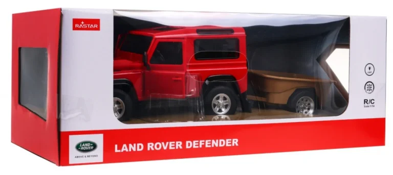 Land Rover Defender Crveni Rastar Model 1:14 Terenski Automobil Na Daljinsko Upravljanje, Crvena 8
