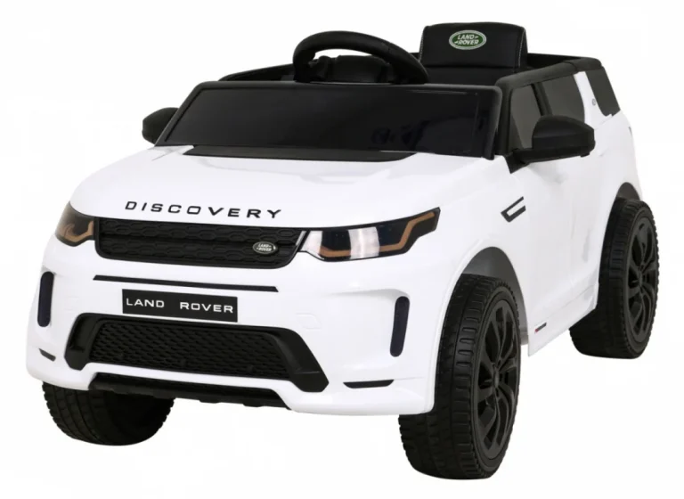 Land Rover Discovery Sport Za Djecu Bijela Boja + Daljinski Upravljač + Mekani Start + Funkcija 1