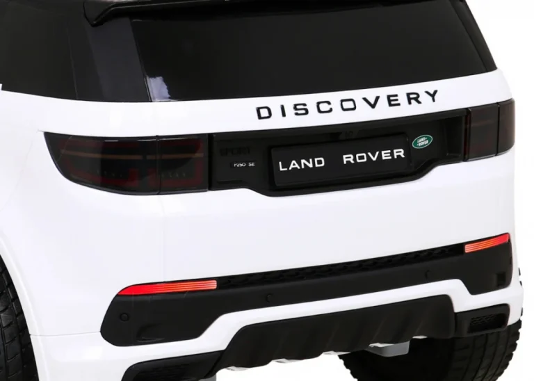 Land Rover Discovery Sport Za Djecu Bijela Boja + Daljinski Upravljač + Mekani Start + Funkcija 12