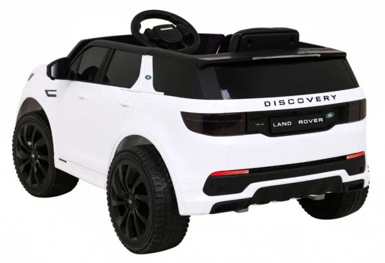 Land Rover Discovery Sport Za Djecu Bijela Boja + Daljinski Upravljač + Mekani Start + Funkcija 5