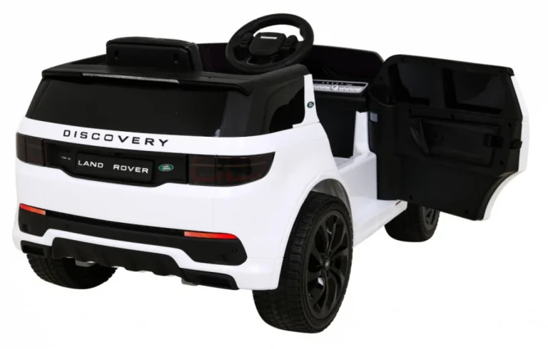 Land Rover Discovery Sport Za Djecu Bijela Boja + Daljinski Upravljač + Mekani Start + Funkcija 8