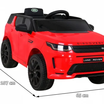 Land Rover Discovery Sport Za Djecu Crveni + Daljinski Upravljač + Spori Start + Funkcija, Crvena 2