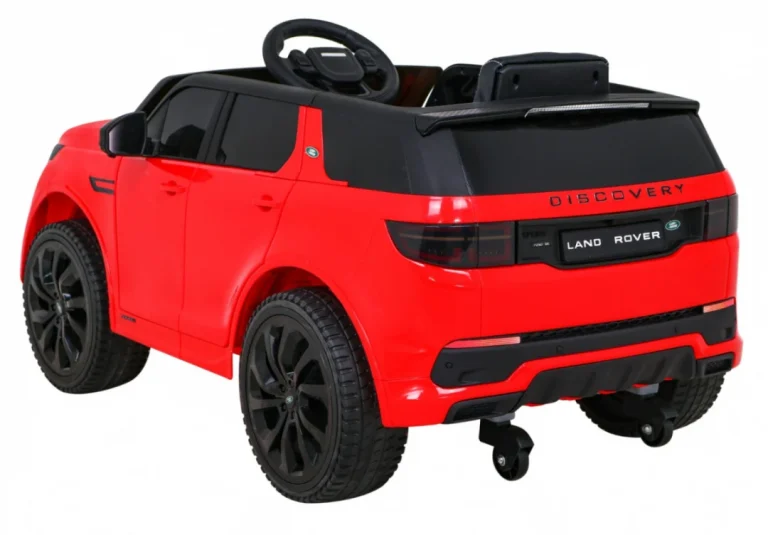 Land Rover Discovery Sport Za Djecu Crveni + Daljinski Upravljač + Spori Start + Funkcija, Crvena 5