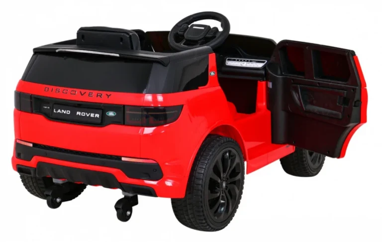 Land Rover Discovery Sport Za Djecu Crveni + Daljinski Upravljač + Spori Start + Funkcija, Crvena 8