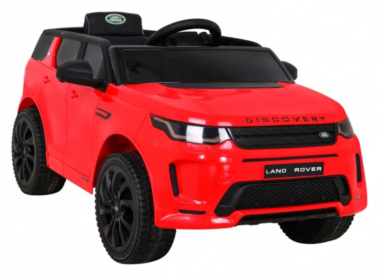Land Rover Discovery Sport Za Djecu Crveni + Daljinski Upravljač + Spori Start + Funkcija, Crvena 9
