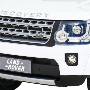 Land Rover Discovery Električni Automobil Za Djecu Bijeli Suv + Daljinski Upravljač, Bijela 13