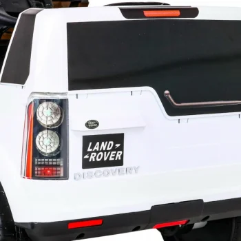 Land Rover Discovery Električni Automobil Za Djecu Bijeli Suv + Daljinski Upravljač, Bijela 14
