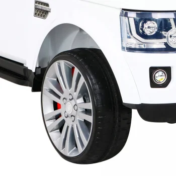 Land Rover Discovery Električni Automobil Za Djecu Bijeli Suv + Daljinski Upravljač, Bijela 15