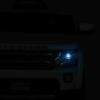 Land Rover Discovery Električni Automobil Za Djecu Bijeli Suv + Daljinski Upravljač, Bijela 17