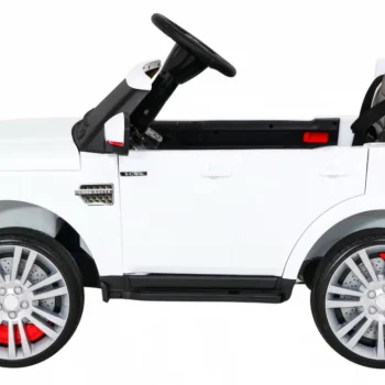 Land Rover Discovery Električni Automobil Za Djecu Bijeli Suv + Daljinski Upravljač, Bijela 4