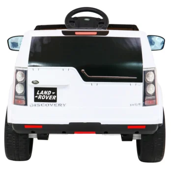 Land Rover Discovery Električni Automobil Za Djecu Bijeli Suv + Daljinski Upravljač, Bijela 6