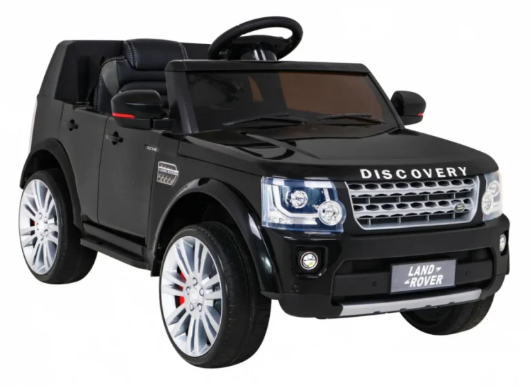 Land Rover Discovery Električni Automobil Za Djecu Crni Suv + Daljinski Upravljač, Crna 10