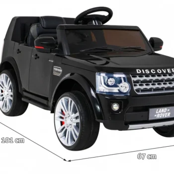 Land Rover Discovery Električni Automobil Za Djecu Crni Suv + Daljinski Upravljač, Crna 2