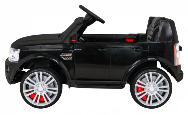 Land Rover Discovery Električni Automobil Za Djecu Crni Suv + Daljinski Upravljač, Crna 4