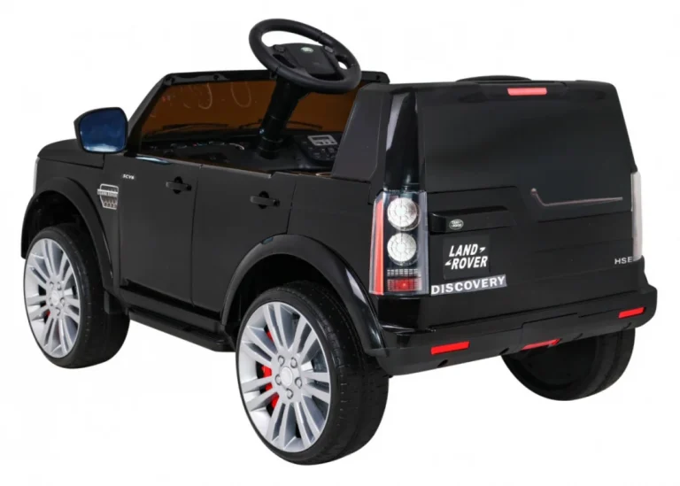 Land Rover Discovery Električni Automobil Za Djecu Crni Suv + Daljinski Upravljač, Crna 5