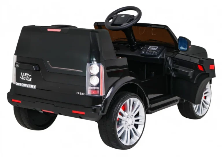 Land Rover Discovery Električni Automobil Za Djecu Crni Suv + Daljinski Upravljač, Crna 9