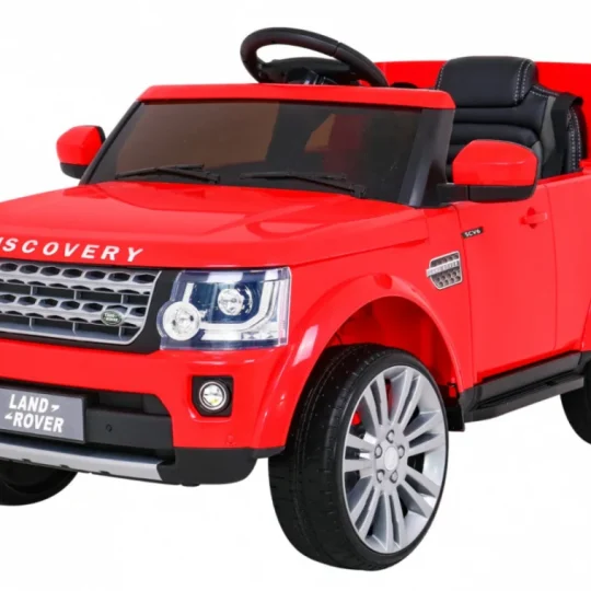 Land Rover Discovery Električni Automobil Za Djecu, Crveni Suv + Daljinski Upravljač, Crvena 1