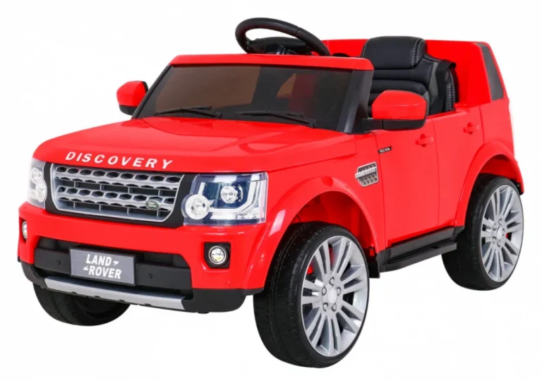Land Rover Discovery Električni Automobil Za Djecu, Crveni Suv + Daljinski Upravljač, Crvena 1
