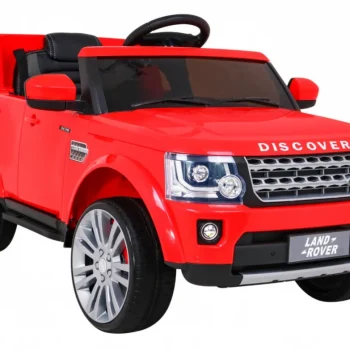 Land Rover Discovery Električni Automobil Za Djecu, Crveni Suv + Daljinski Upravljač, Crvena 10