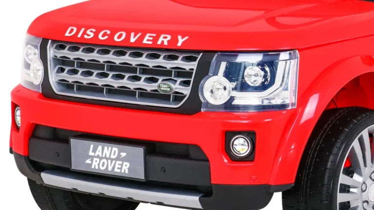 Land Rover Discovery Električni Automobil Za Djecu, Crveni Suv + Daljinski Upravljač, Crvena 12