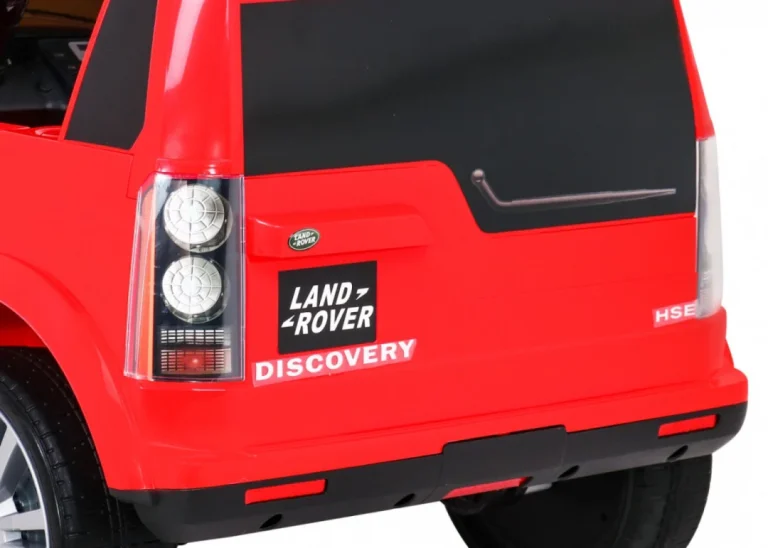 Land Rover Discovery Električni Automobil Za Djecu, Crveni Suv + Daljinski Upravljač, Crvena 13