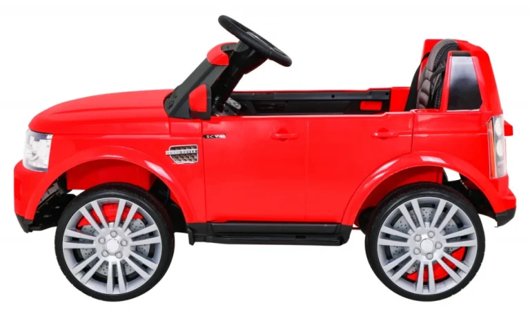 Land Rover Discovery Električni Automobil Za Djecu, Crveni Suv + Daljinski Upravljač, Crvena 4