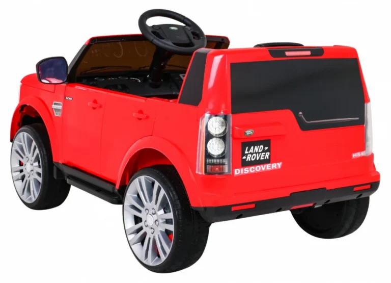 Land Rover Discovery Električni Automobil Za Djecu, Crveni Suv + Daljinski Upravljač, Crvena 5