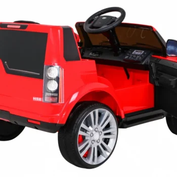 Land Rover Discovery Električni Automobil Za Djecu, Crveni Suv + Daljinski Upravljač, Crvena 8