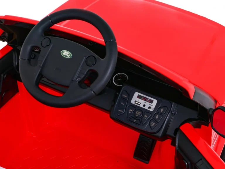 Land Rover Discovery Električni Automobil Za Djecu, Crveni Suv + Daljinski Upravljač, Crvena 9
