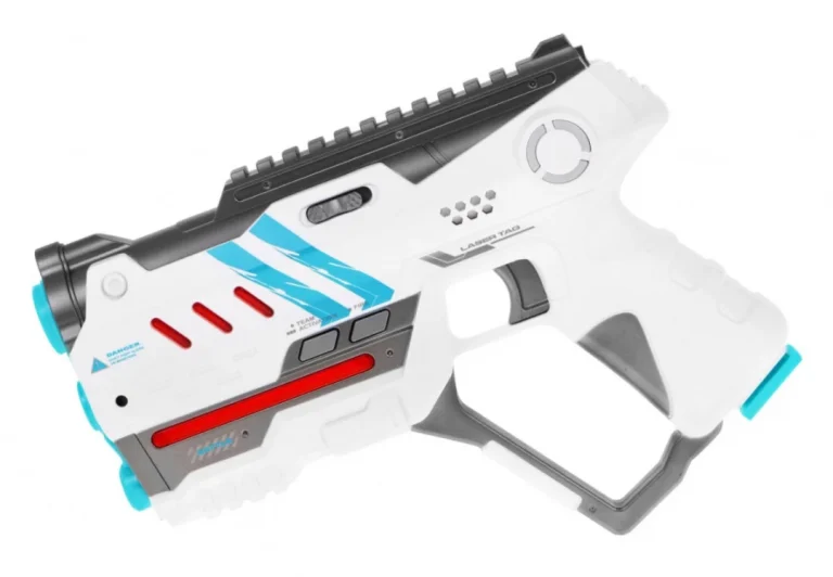 Laserske Puške Laser Tag Bijele + Prsluci 4